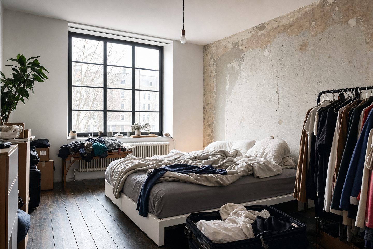 Das Industrial-Schlafzimmer — Original