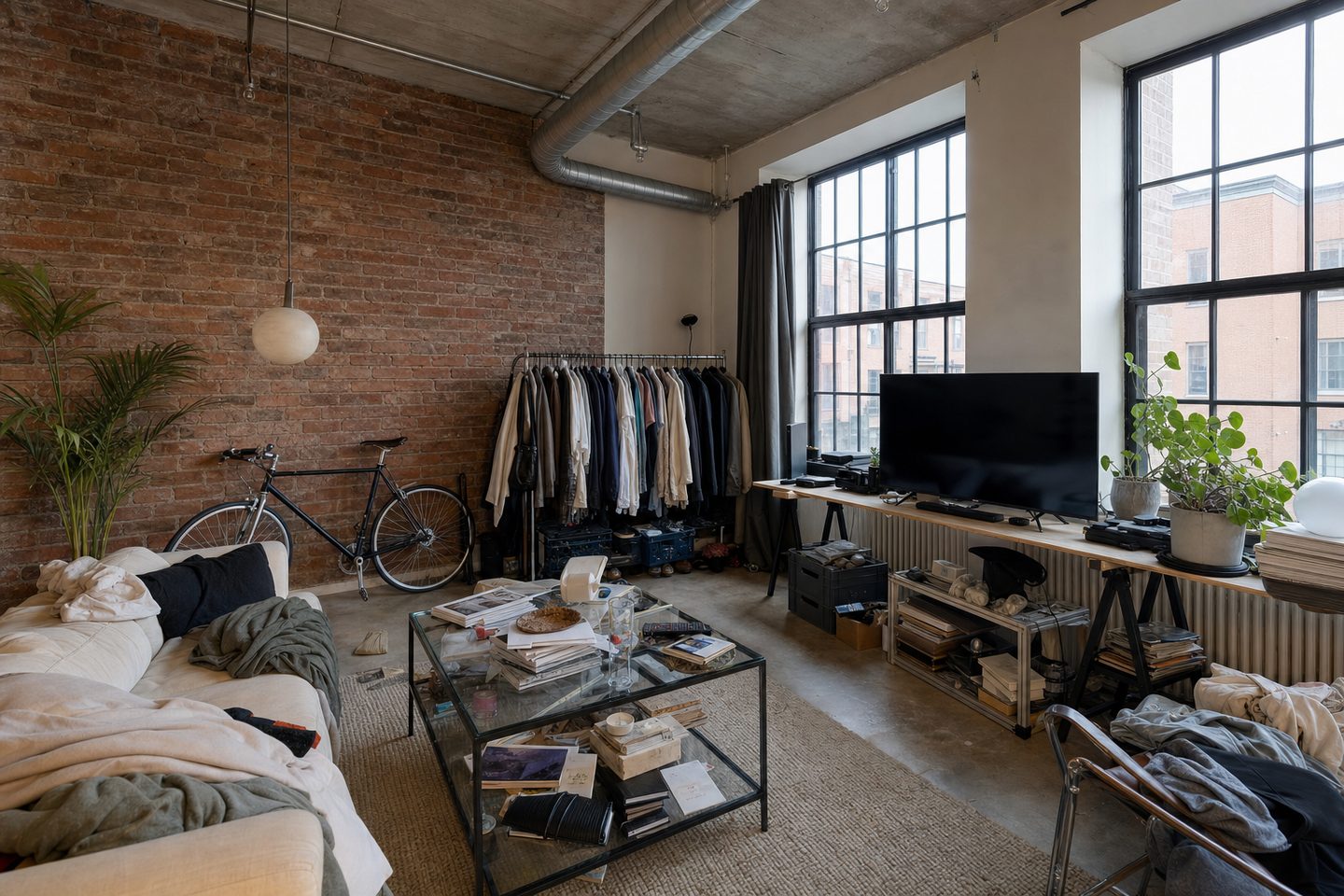 Das Industrial-Wohnzimmer — Original
