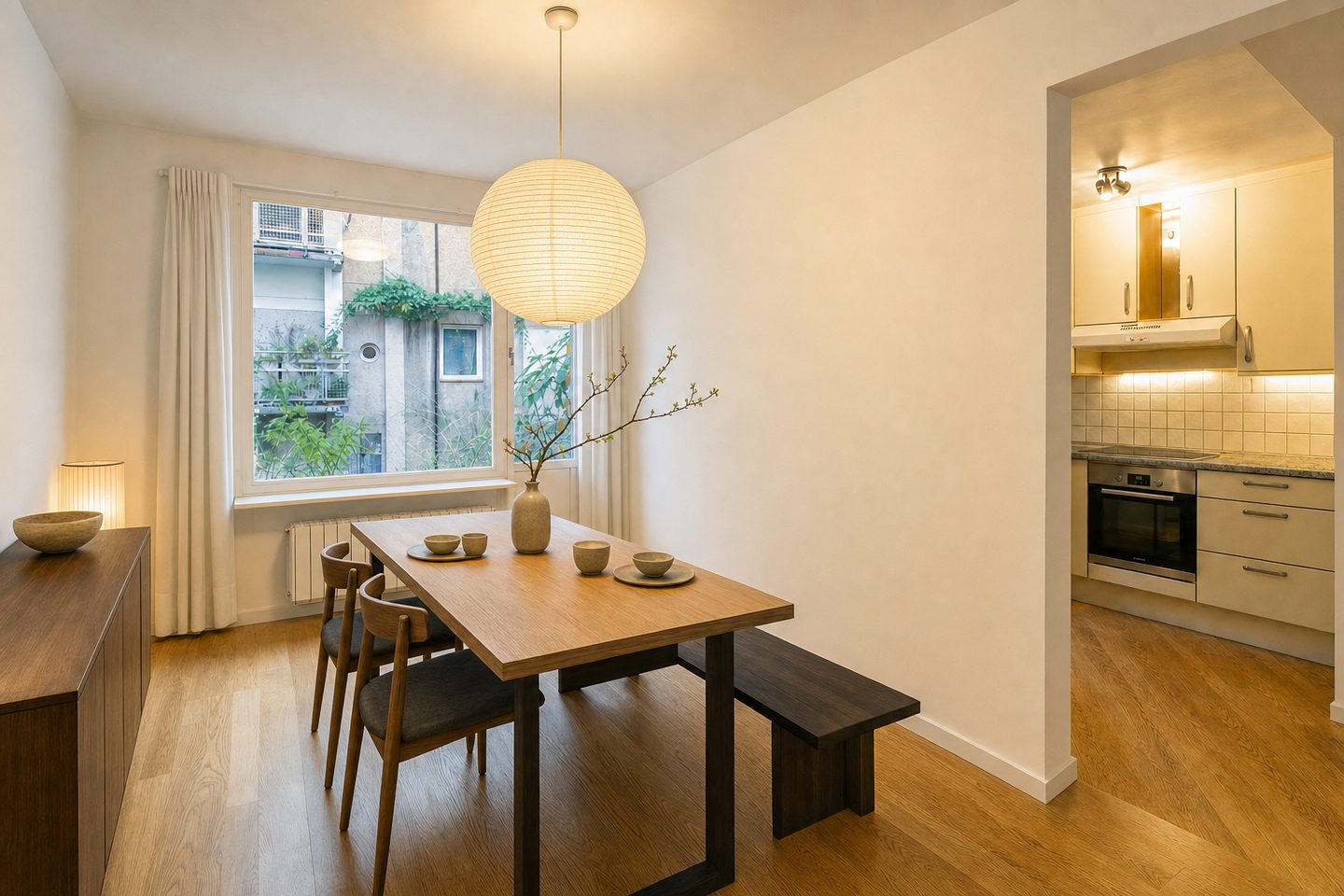 The Japandi dining room — In this style
