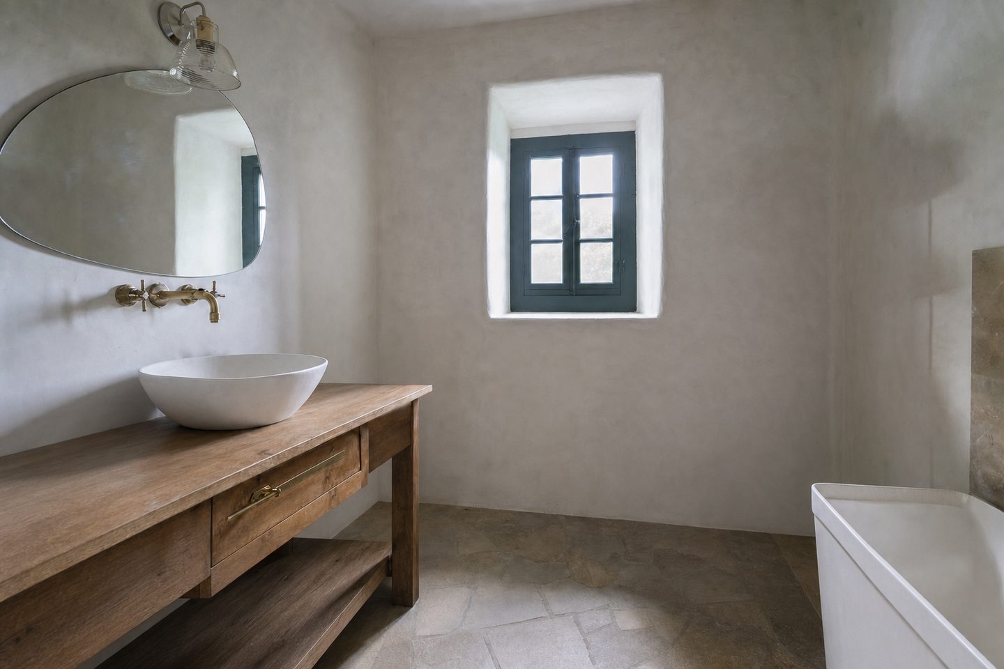 El baño mediterráneo — Despejado
