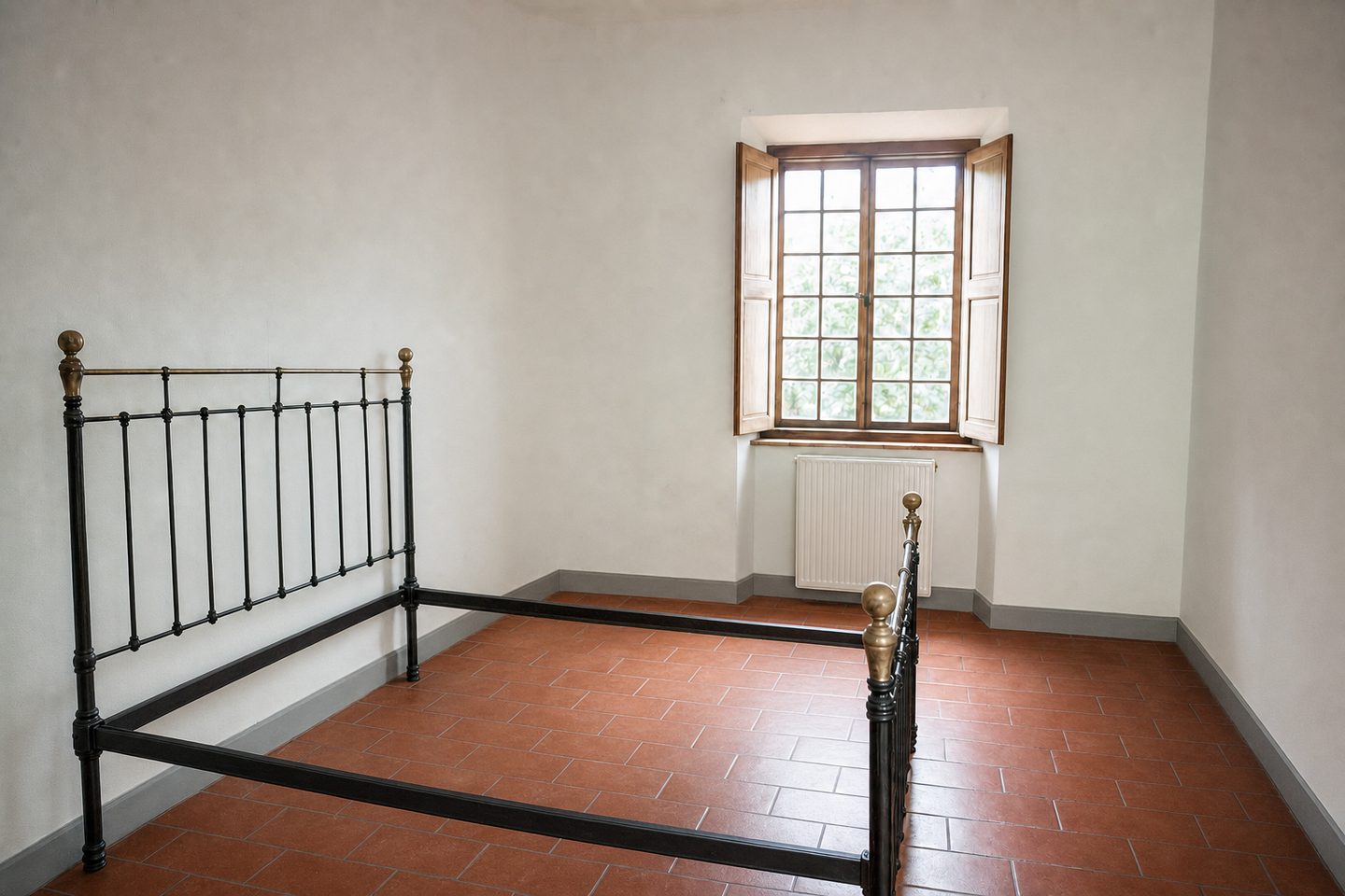 El dormitorio mediterráneo — Despejado