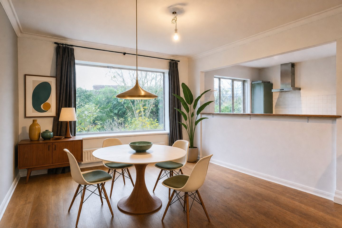 Das Mid-Century-Esszimmer — In diesem Stil