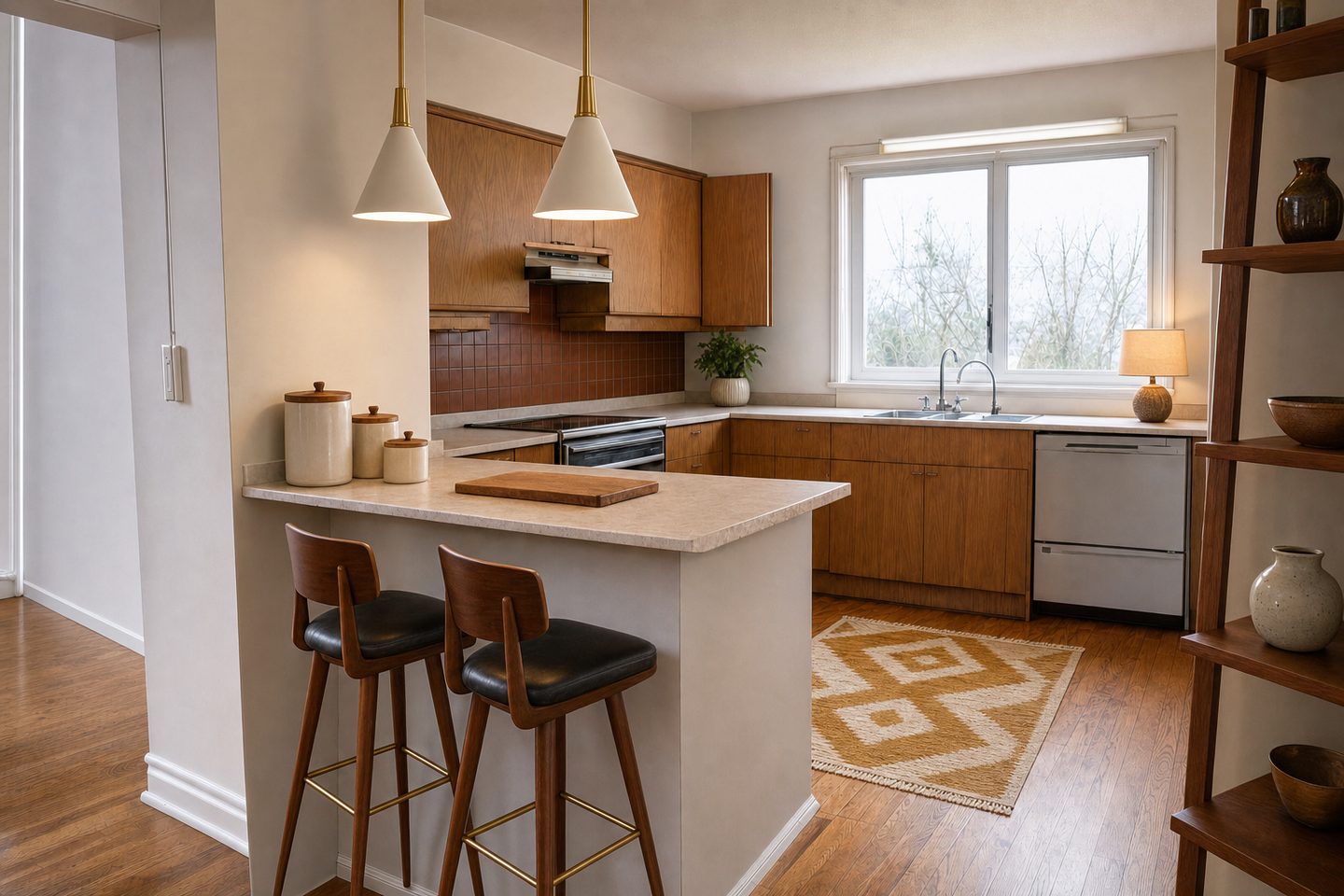 The mid-century kitchen — In this style