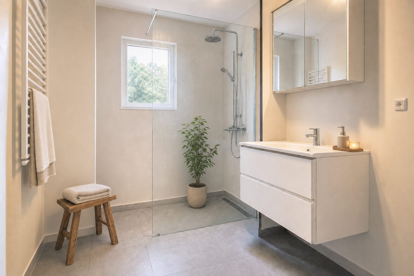 The minimalist bathroom — In this style
