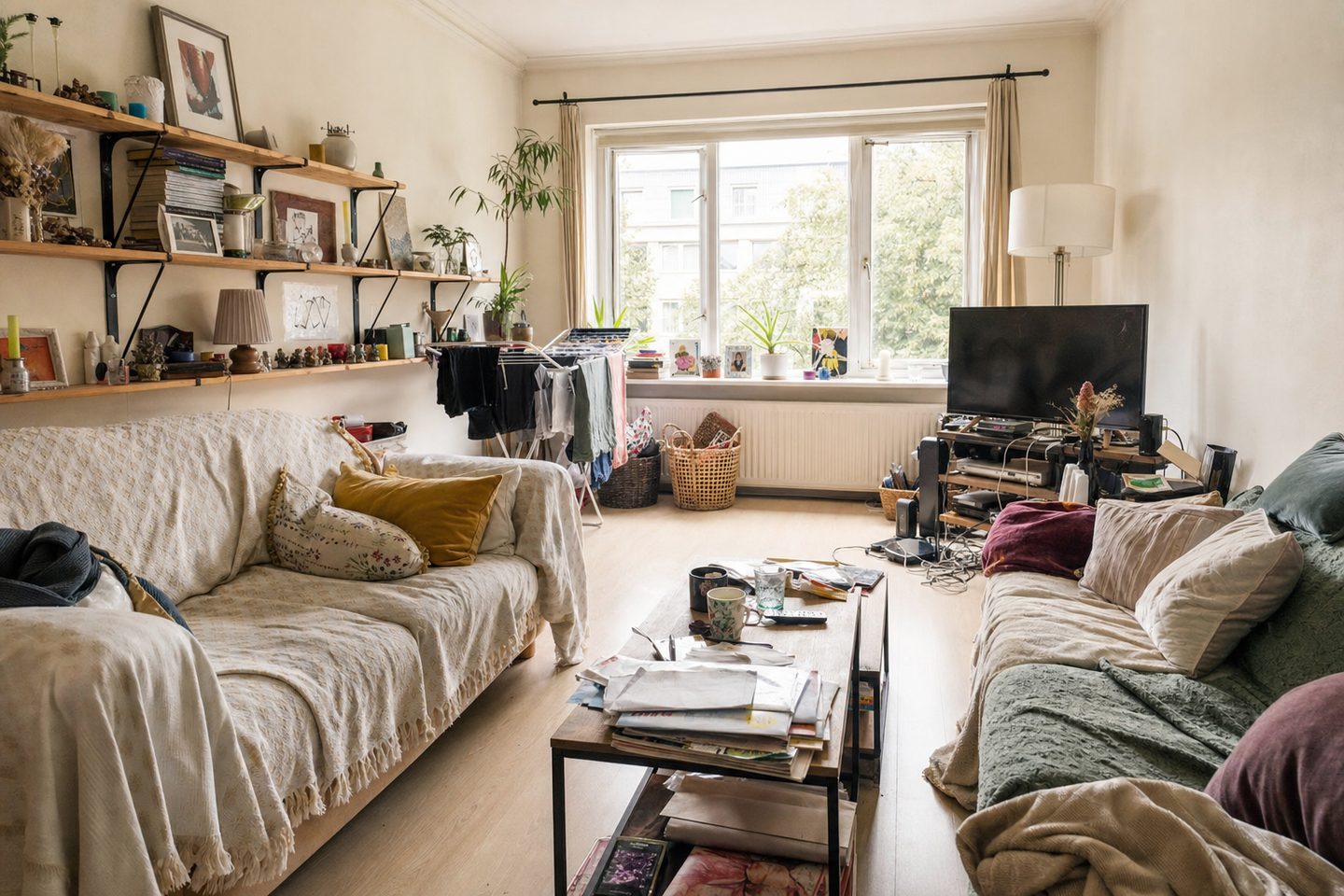 The minimalist living room — Original