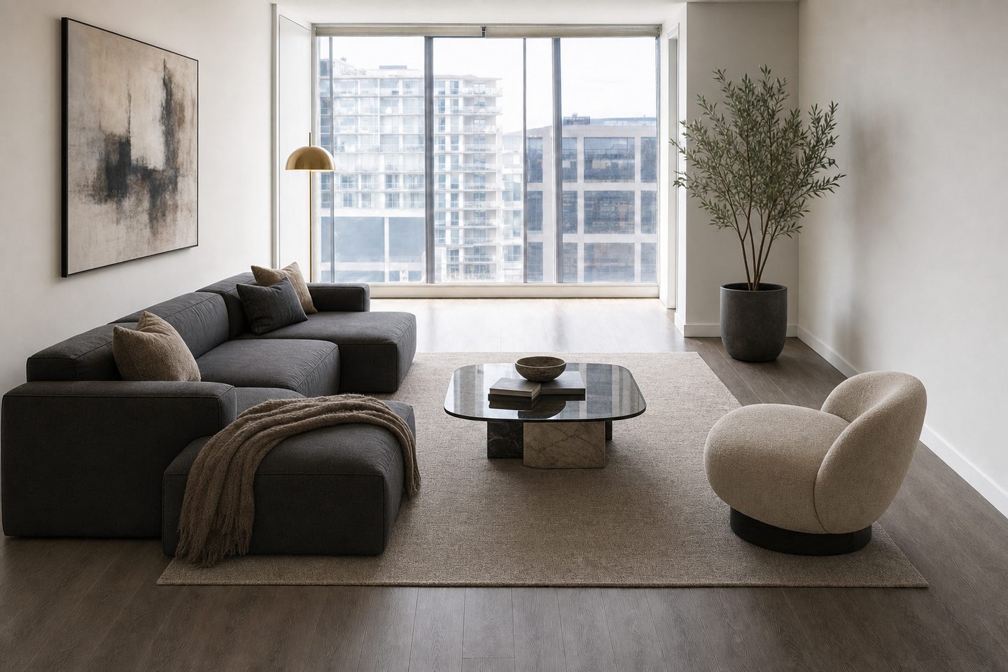 Le salon moderne — Dans ce style