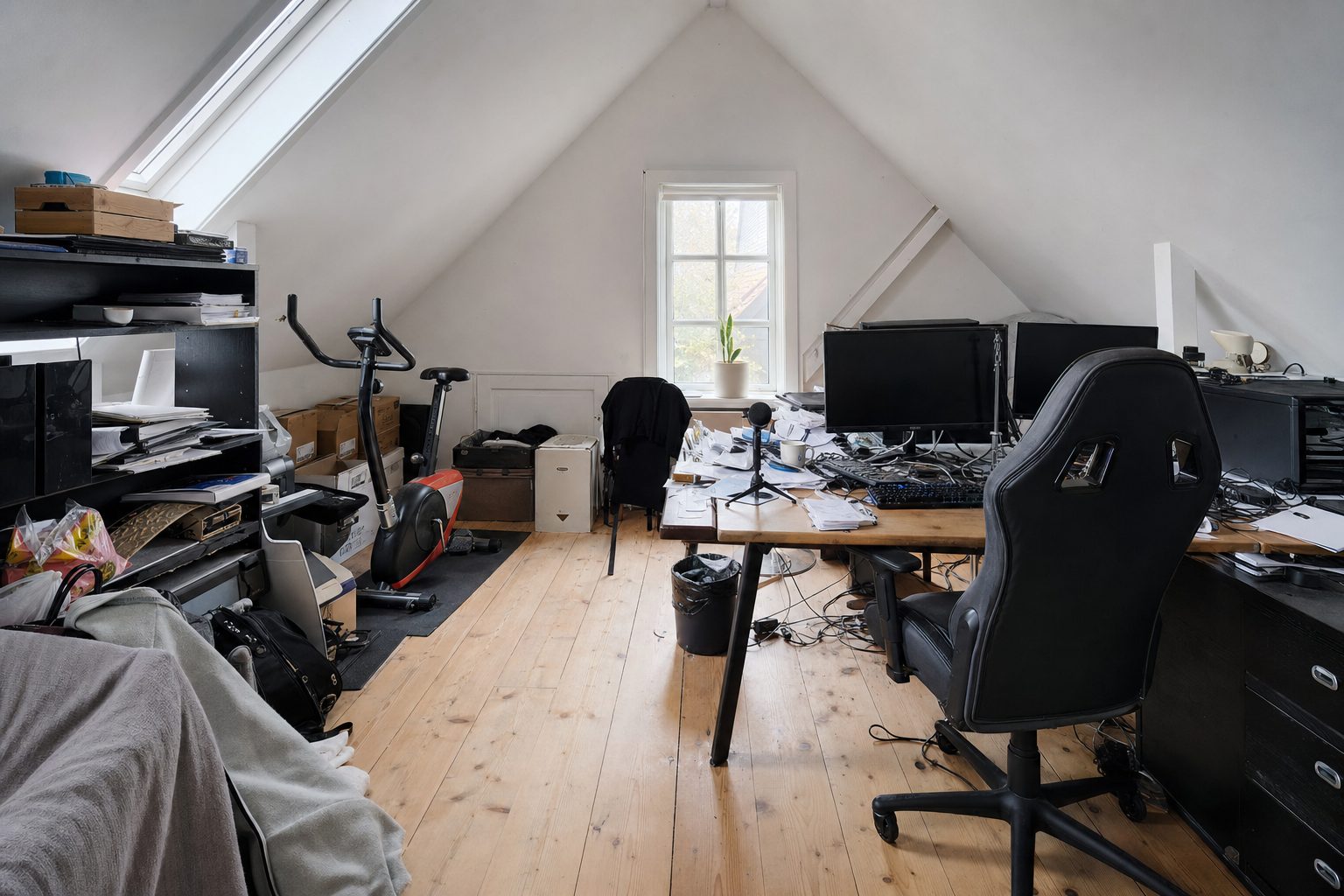 Un bureau sous les combles — Original