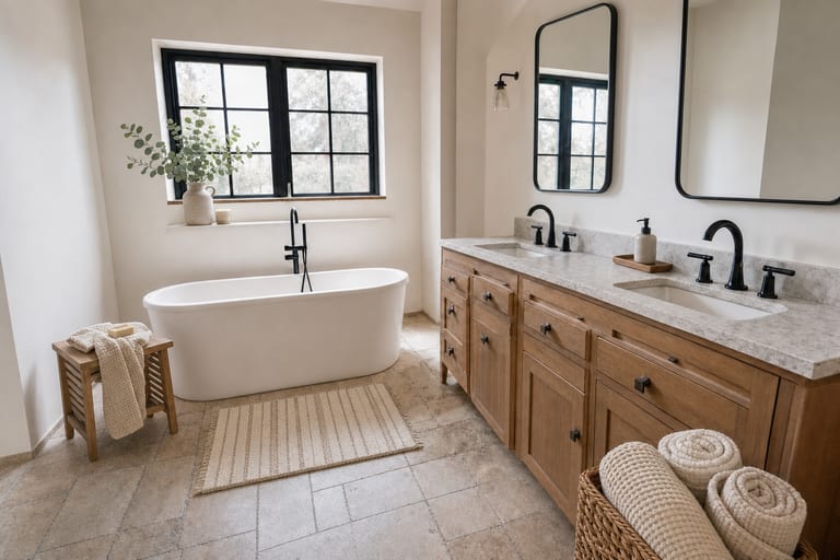 Modern Farmhouse — Bathroom