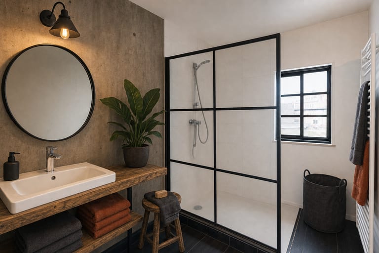 Industrial — Bathroom