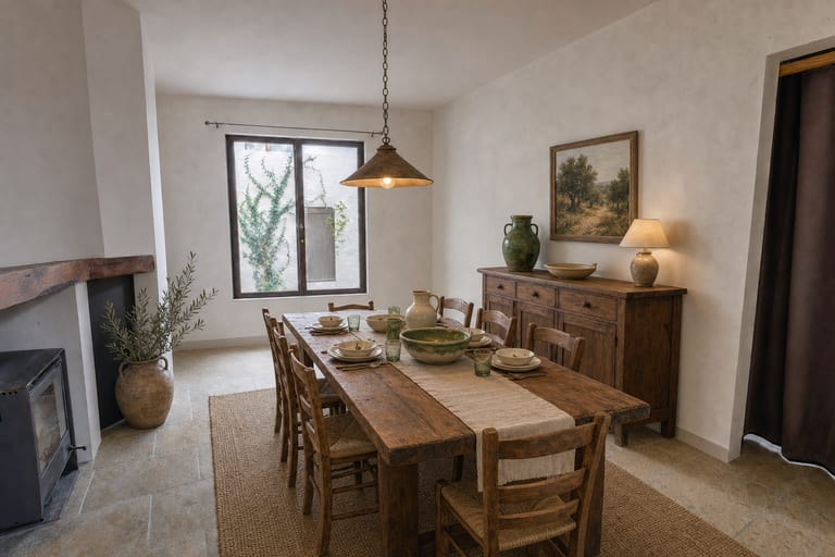 Mediterranean — Dining room