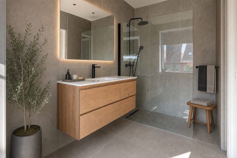 Modern — Bathroom