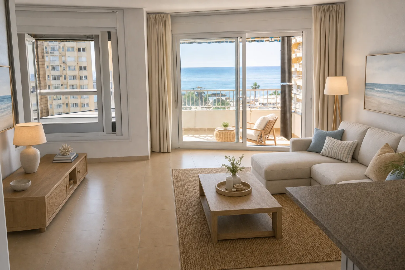 Apartamento junto al mar, Playa de San Juan — Ambientado