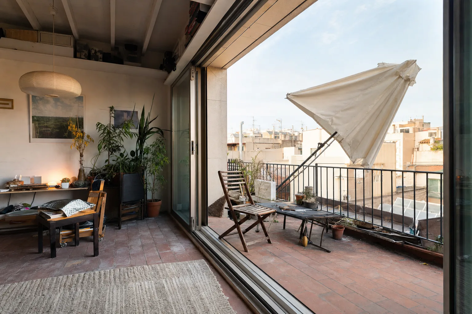 Ático con terraza, Gràcia — Original