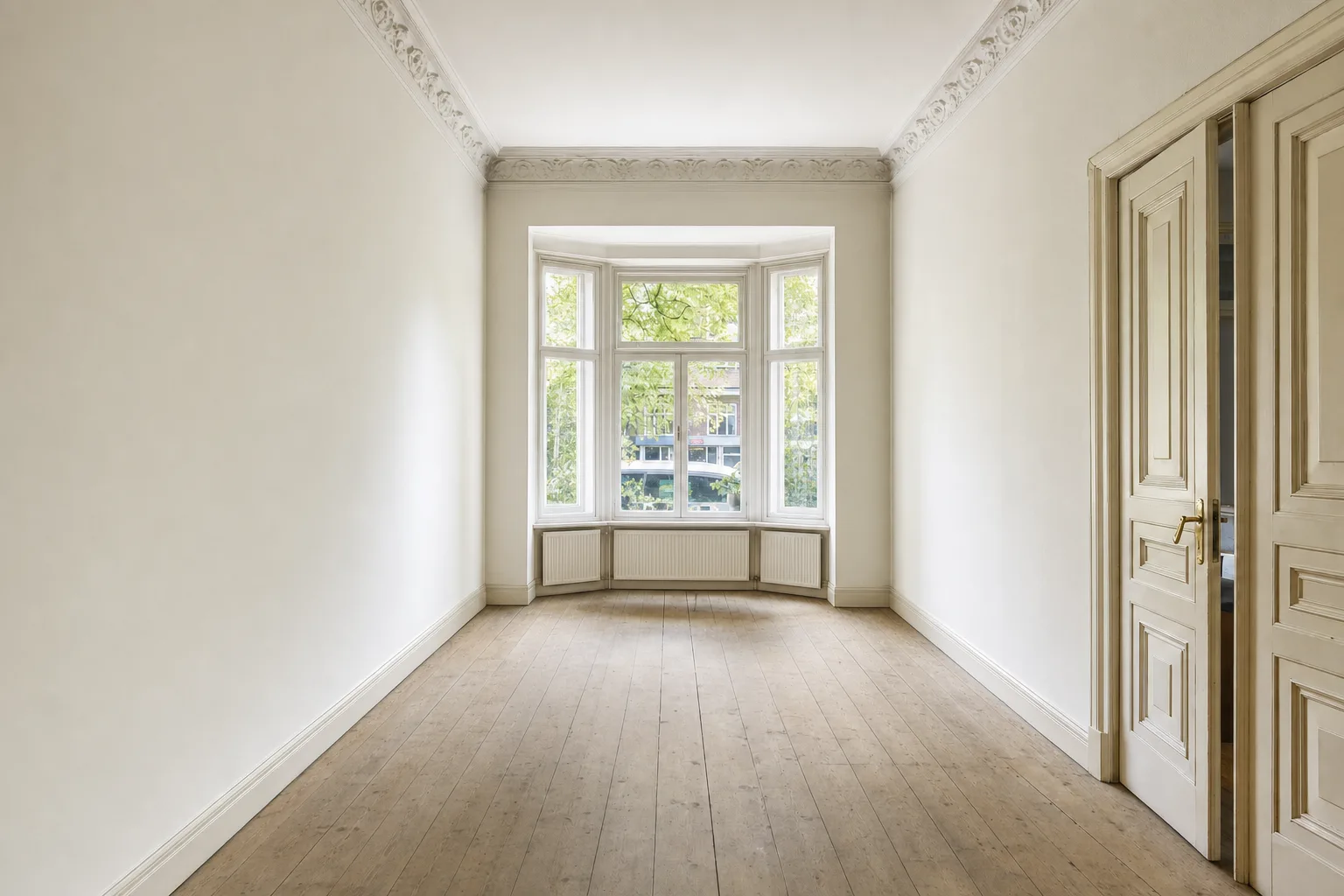 Salon im Altbremer Haus, Schwachhausen — Entrümpelt