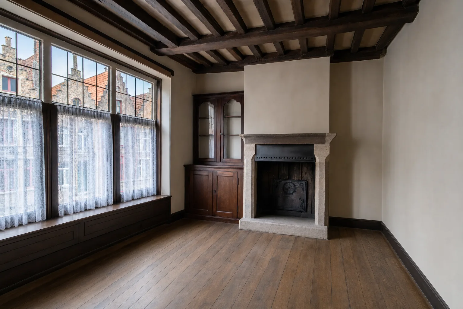 Woonkamer burgerhuis binnen de vesten — Opgeruimd