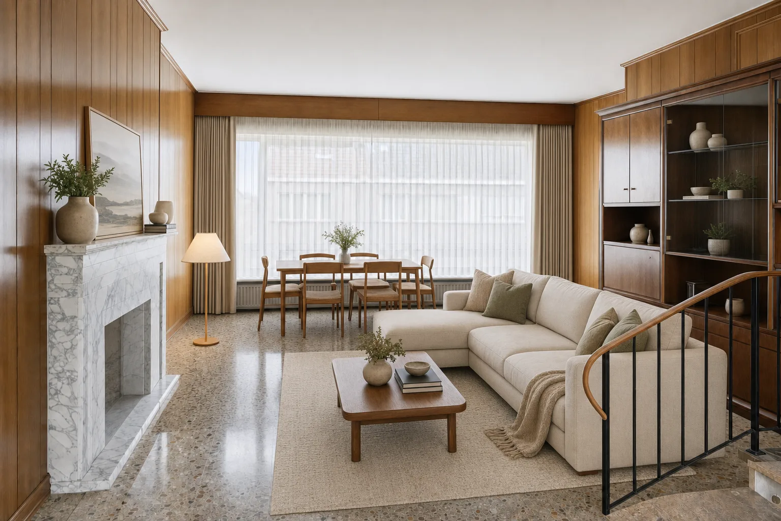 Leefverdieping bel-etage, Sint-Michiels — Gestyled