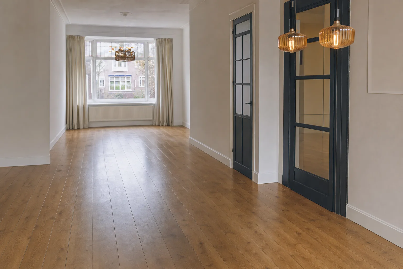 Jaren-30 woonkamer, Stratum — Opgeruimd