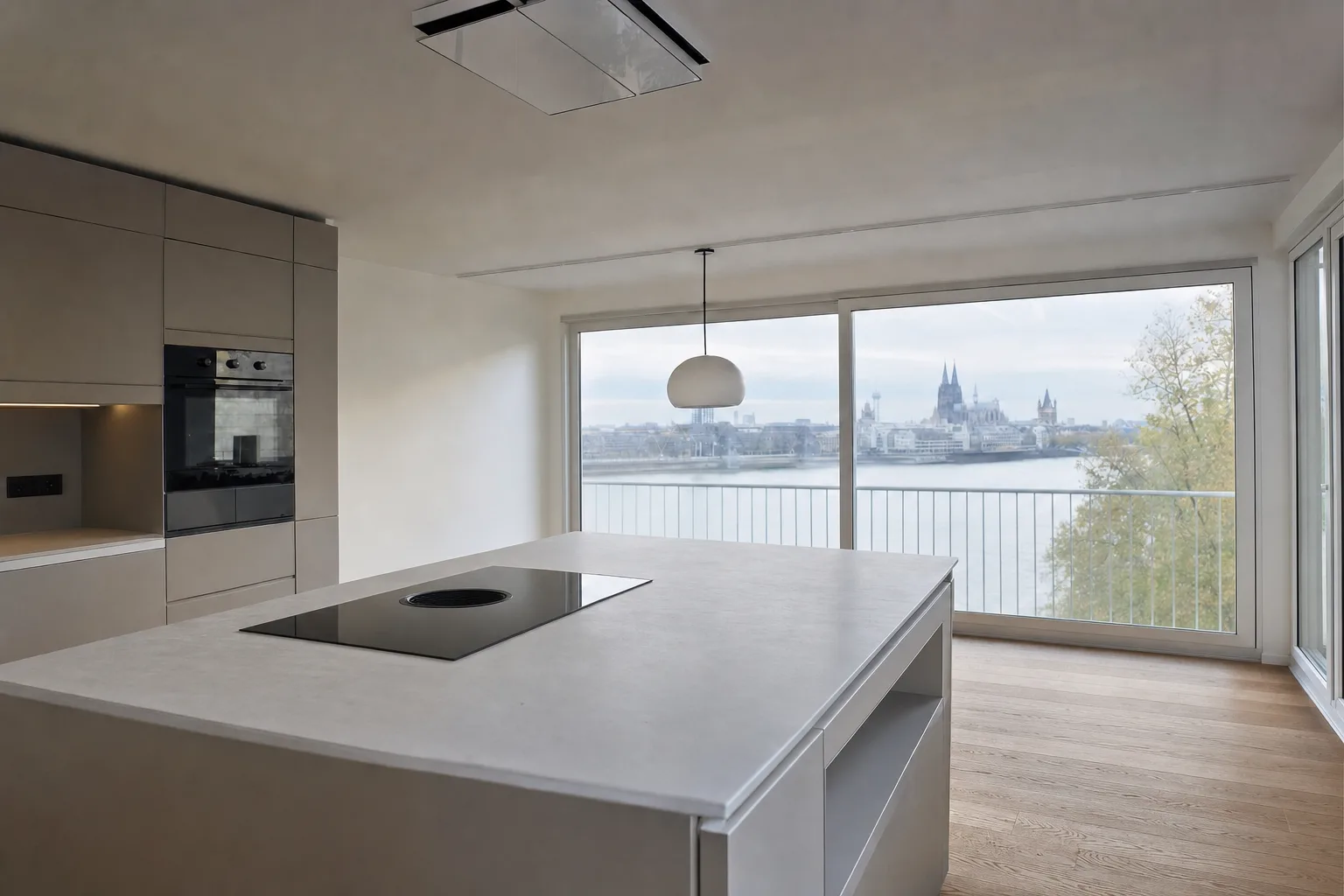 Rheinnahe Neubauwohnung, Deutz — Entrümpelt