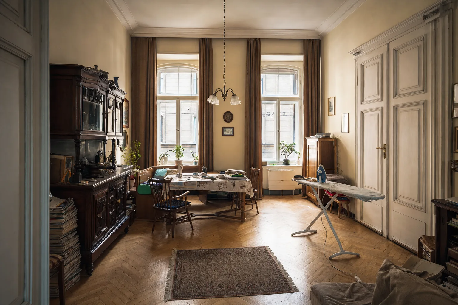 Gründerzeit-Wohnzimmer, Innere Stadt — Original