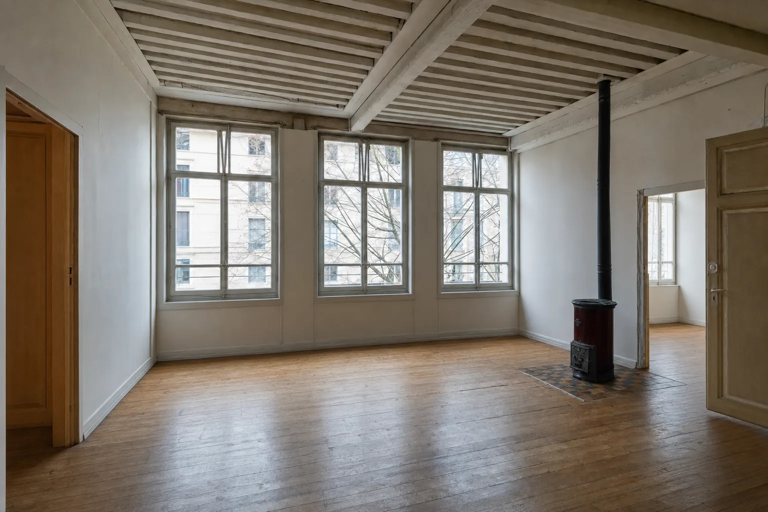 Canut sous poutres, Croix-Rousse — Désencombré