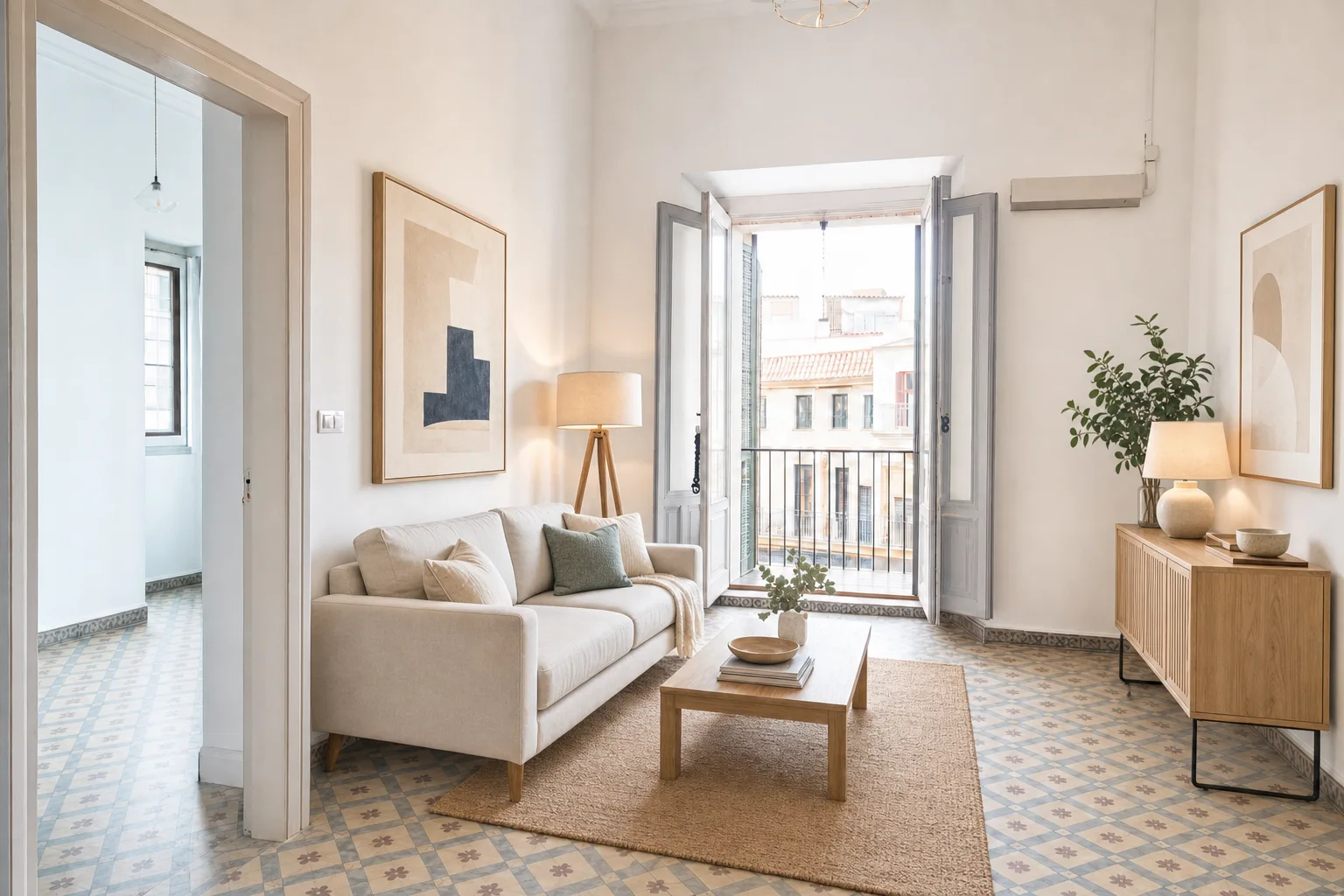 Piso reformado, Soho — Ambientado