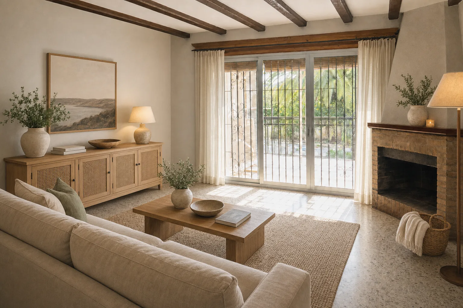 Chalet de huerta, La Alberca — Ambientado