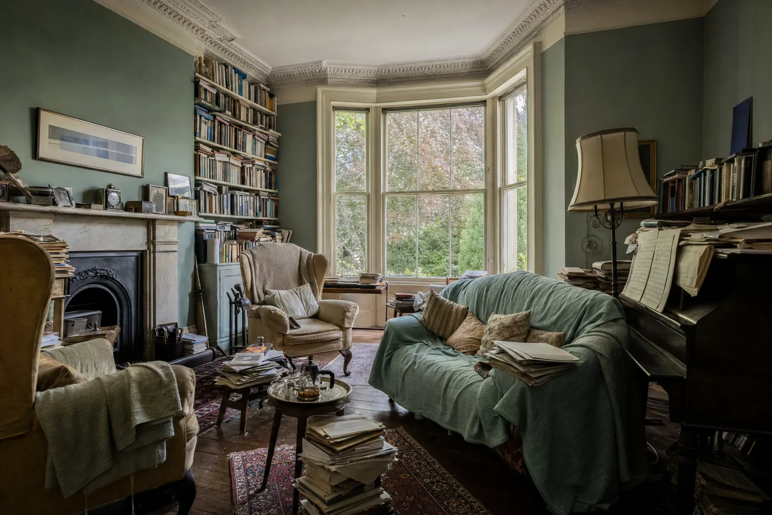 Victorian villa drawing room, North Oxford — Original