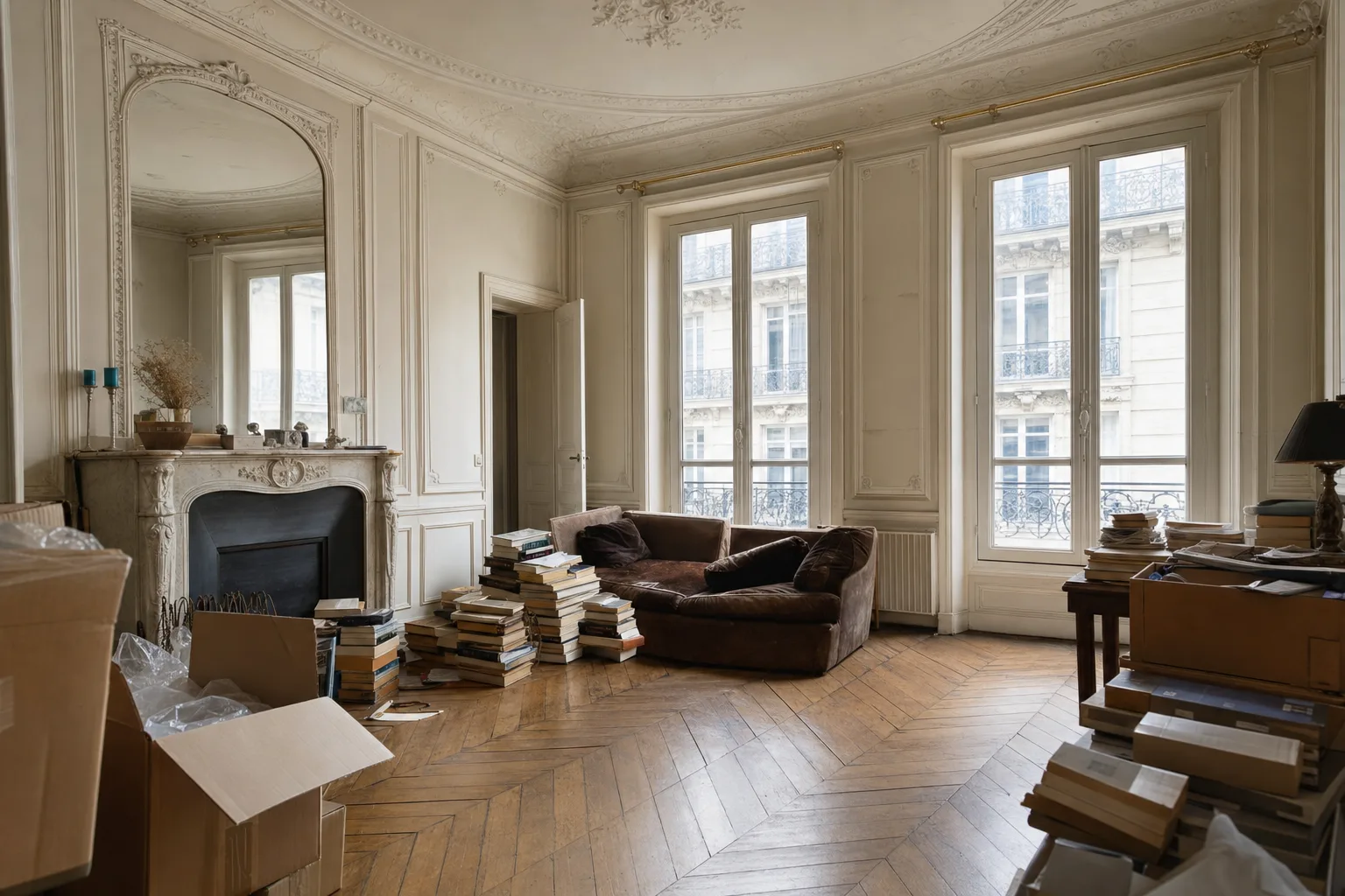 Séjour haussmannien, 17e arrondissement — Original