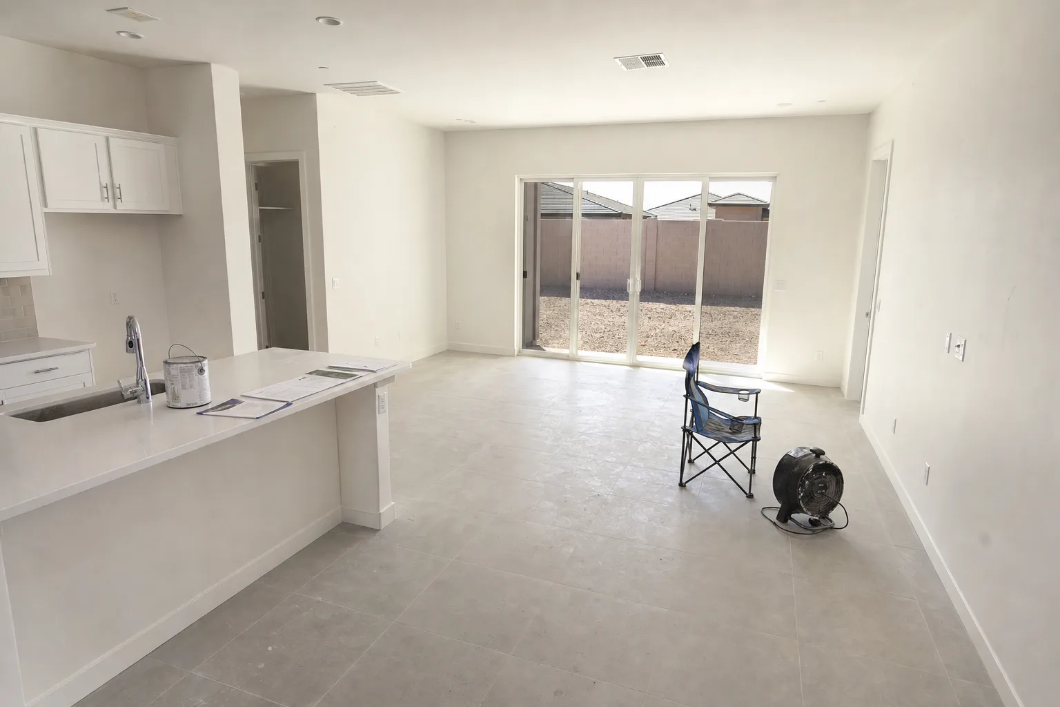 New-build great room, Laveen — Original