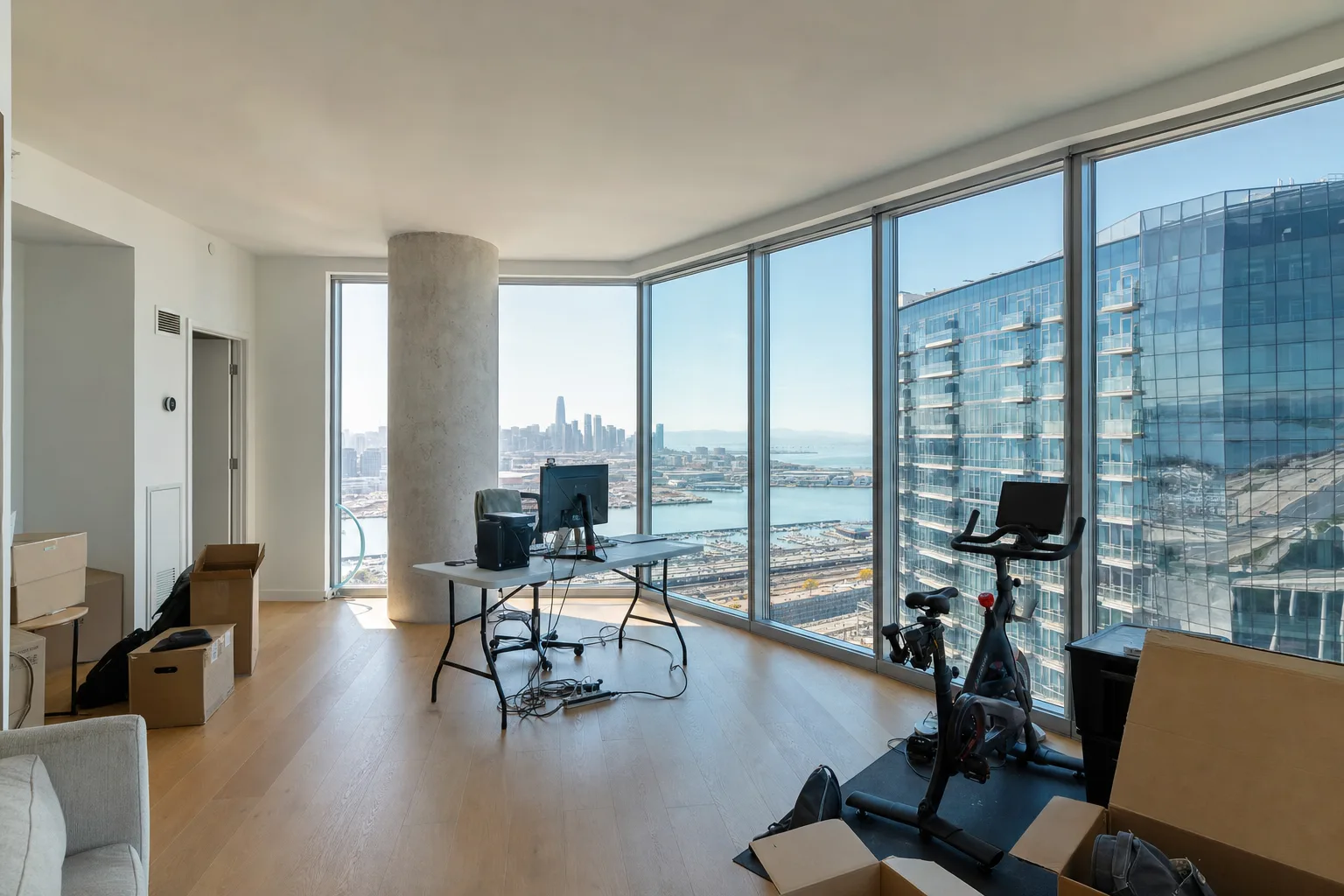Condo living room, Mission Bay — Original