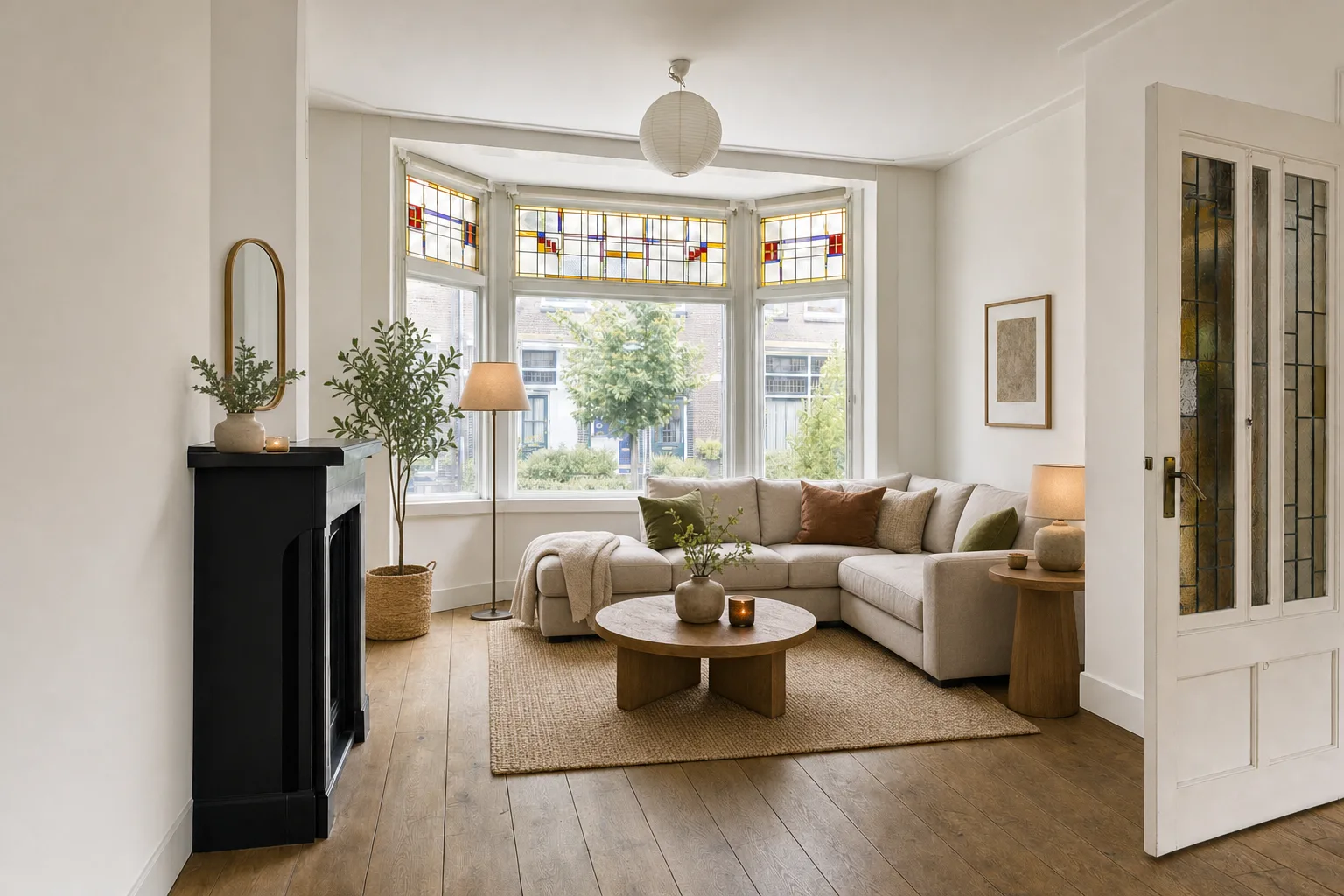 Jaren-30 woonkamer, Armhoefse Akkers — Gestyled