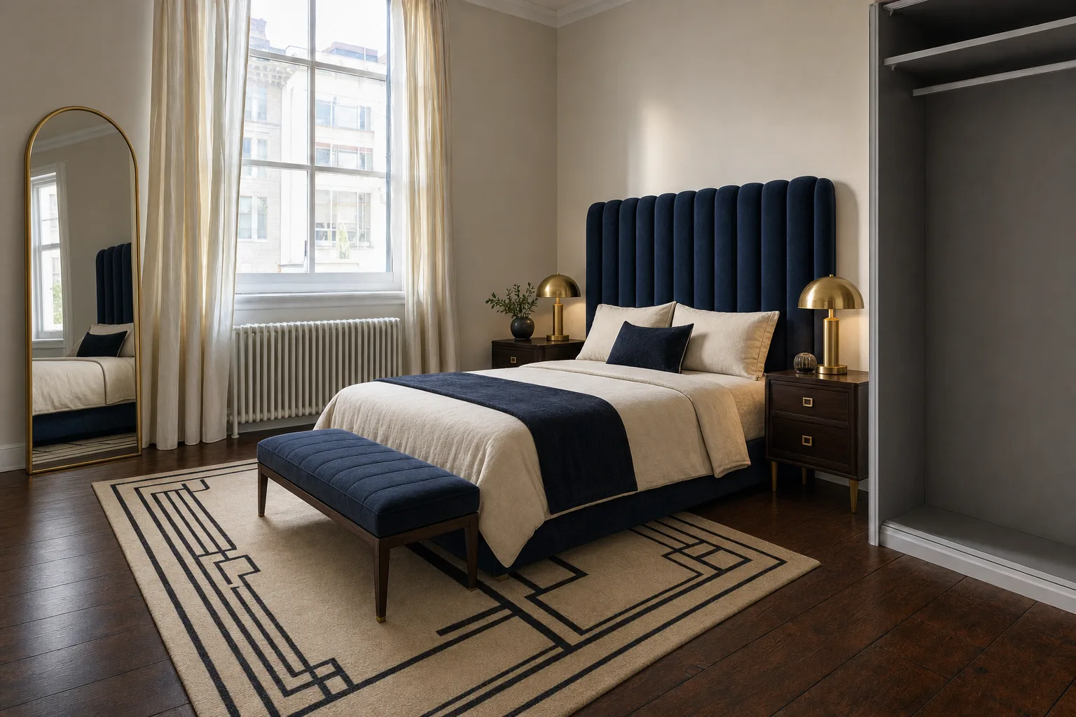 Das Art-déco-Schlafzimmer — In diesem Stil