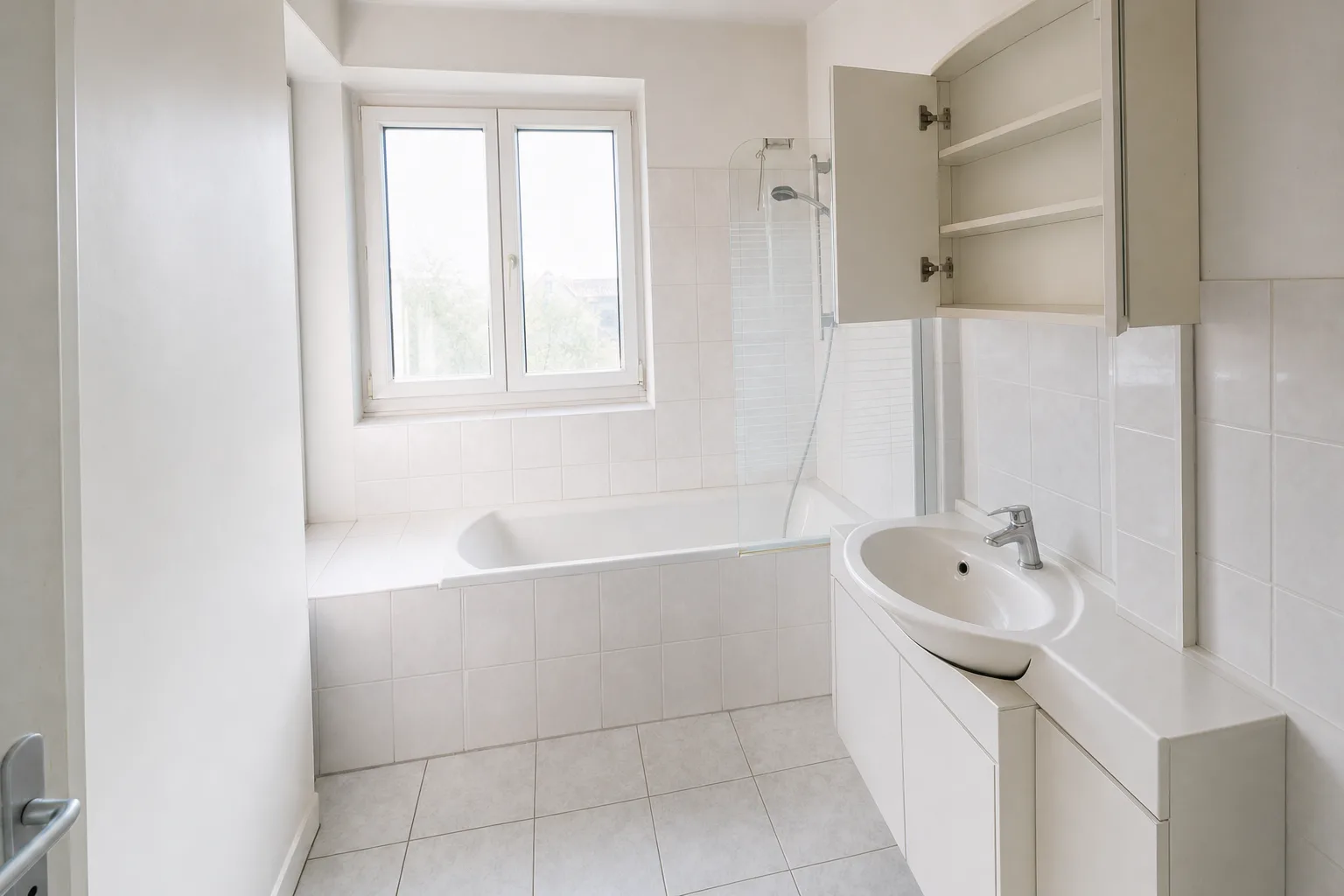 The coastal bathroom — Decluttered