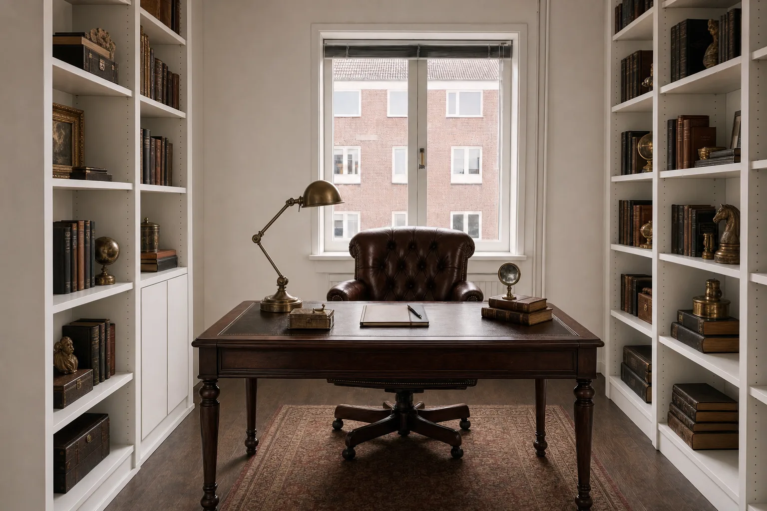 The luxury home office — In this style