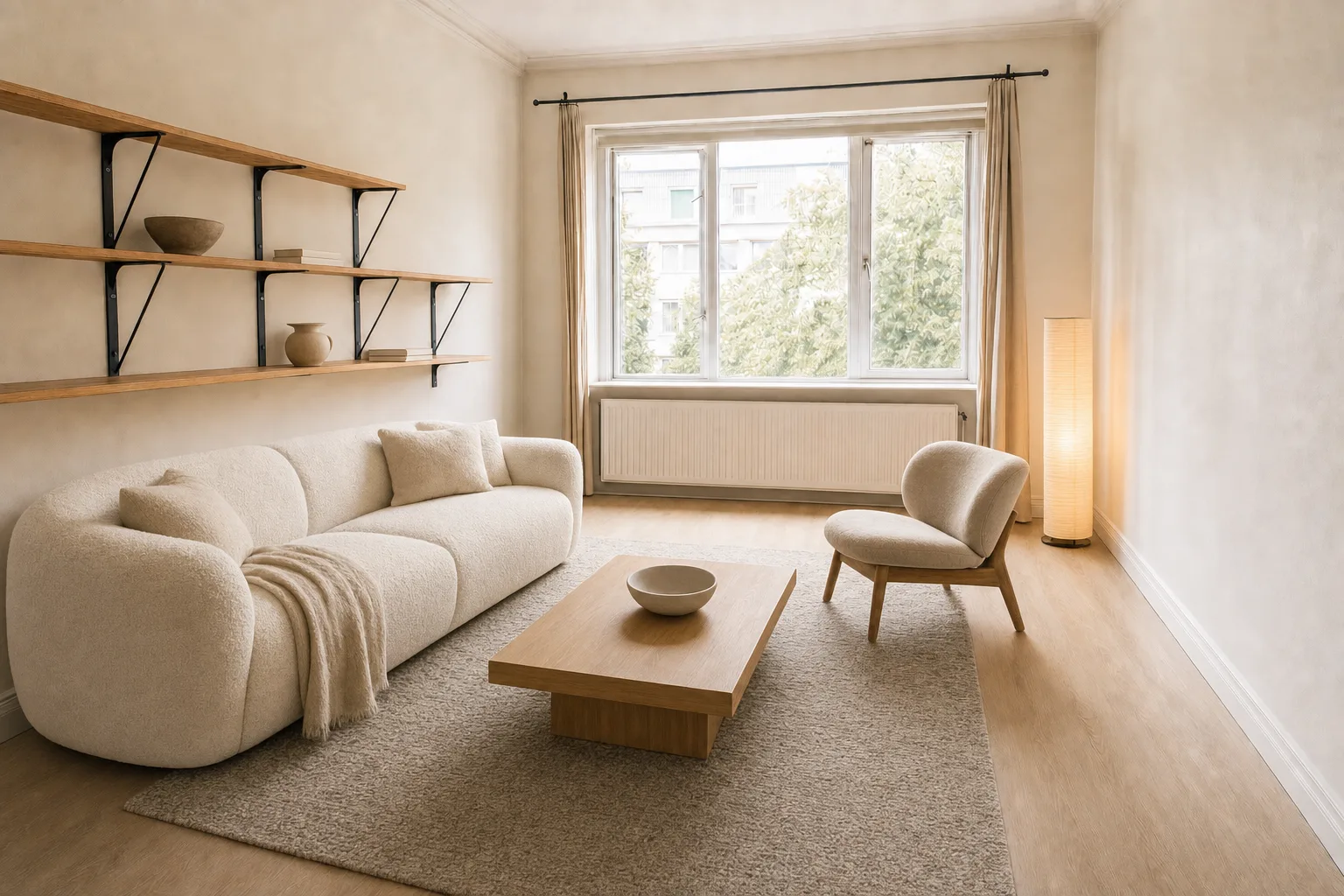 Das minimalistische Wohnzimmer — In diesem Stil