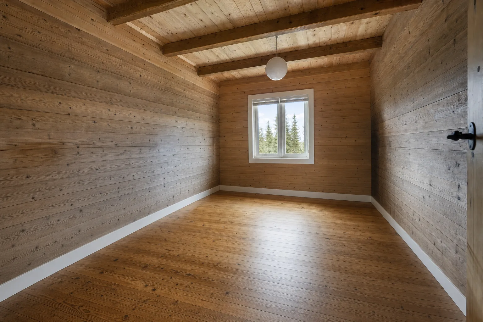 The rustic bedroom — Decluttered