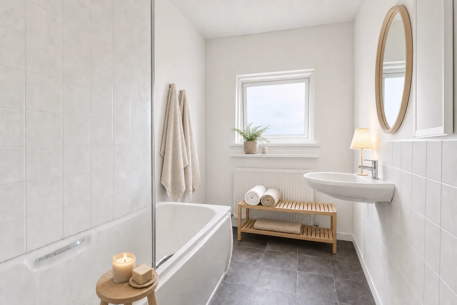 The Scandinavian bathroom — In this style